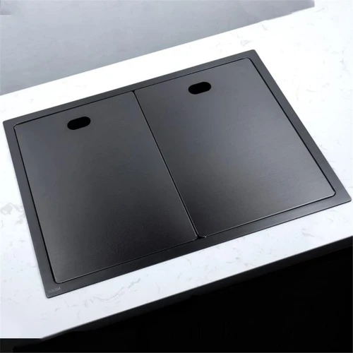 Kitchen Sink With Folding Faucet Hidden high quality